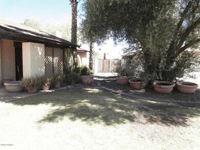 front view with pots