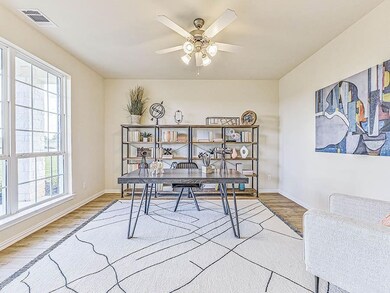 Staged photo of the study