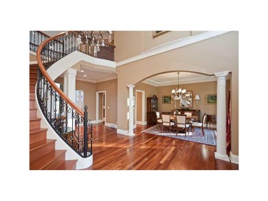 Dining Area. Pillars throughout home