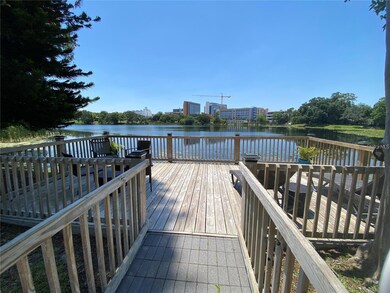 Deck on Lake Copeland