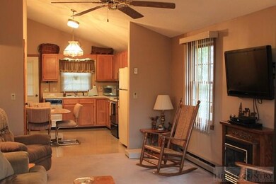 Living Room Open to Kitchen and Dining