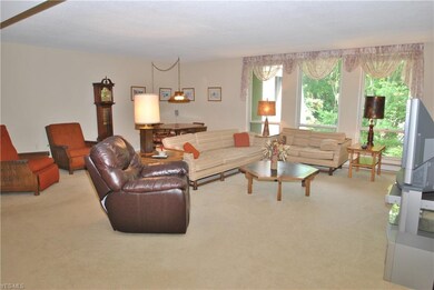 This view of the spacious great room shows the thr