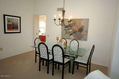 FORMAL DINING AREA with VAULTED CEILINGS