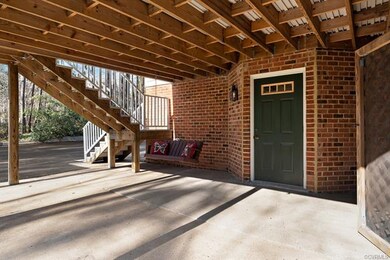 Cozy up n the porch swing even in the rain.  The a