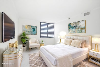 This inviting secondary bedroom features its own p