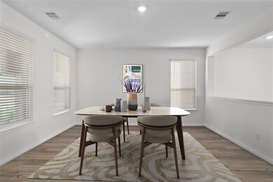This flex space can be used as a formal dining, of