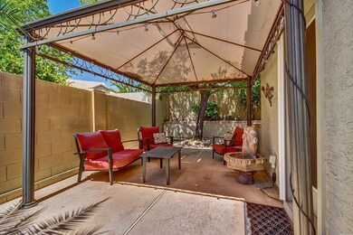 Gazebo off Master Bedroom