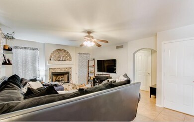 TV Room/ Fireplace