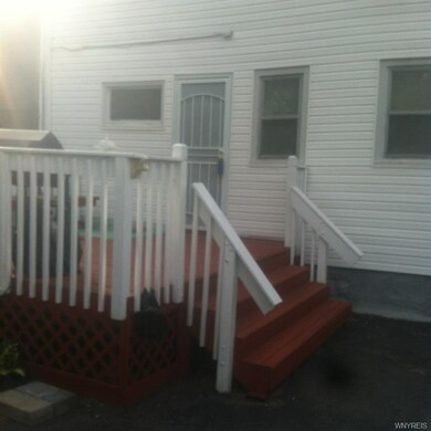 Ample size family deck leads to chefs kitchen etc