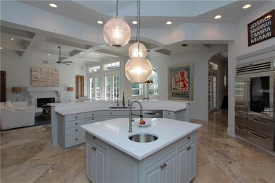 Kitchen With Island - Open To Family Room