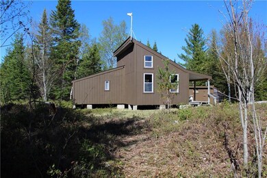 Side view of cabin. Sits in a nice...
