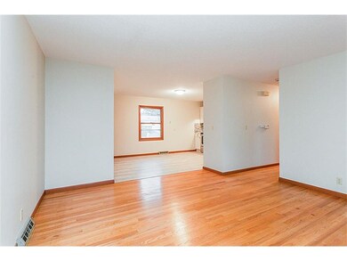 Open kitchen dining living room area