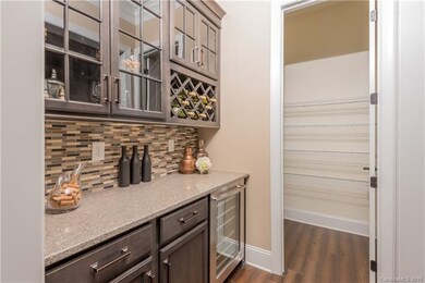 Beverage Center off Dining Room