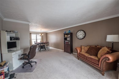 Open Concept Family Room and Dining Room Combo wit