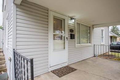 Welcoming front porch