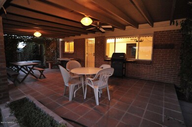 Tiled Rear Patio
