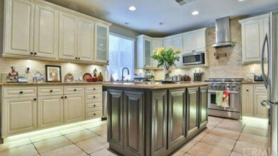 Gourmet kitchen with granite counter tops. Custom 