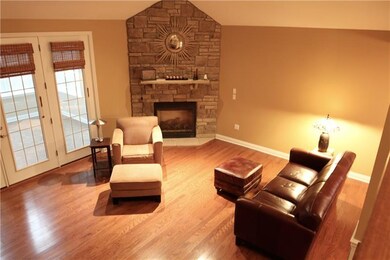 The ceilings soar to 19 feet in the gorgeous livin