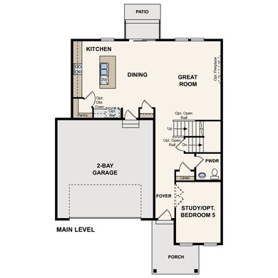 View of floor plan / room layout