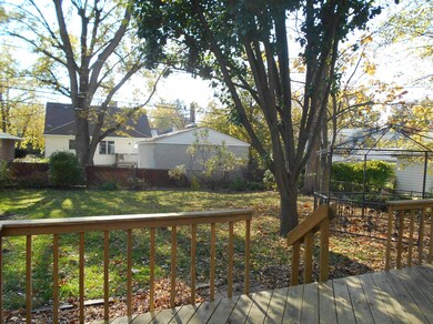 Back yard view