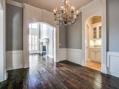 Beautiful formal dining room with extensive millwo