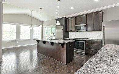 Luxury kitchen with full size refrigerator and fre