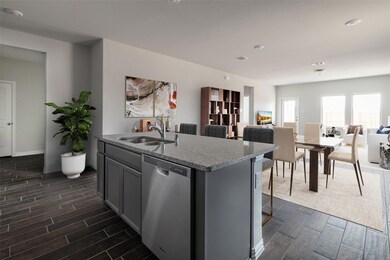 Beazer Homes Stark Farms Brooks floorplan. This is not a photo of the actual home but is a photo of the actual Brooks floorplan