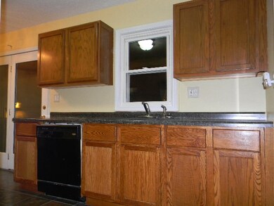 Tilt out windows in house.