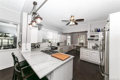 Updated kitchen with granite counters