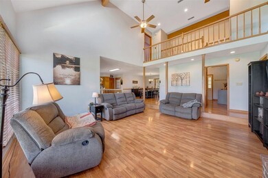 Vaulted ceiling