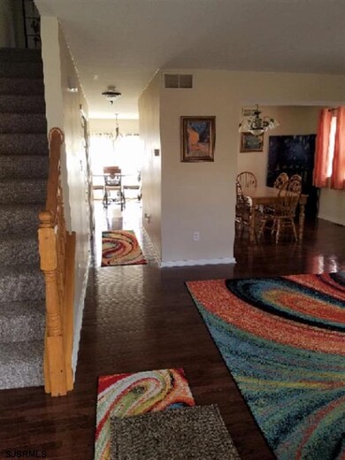 Beautiful walnut hardwood floors