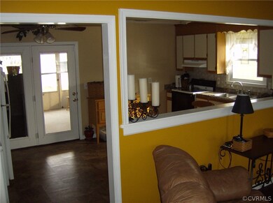 View into Kitchen