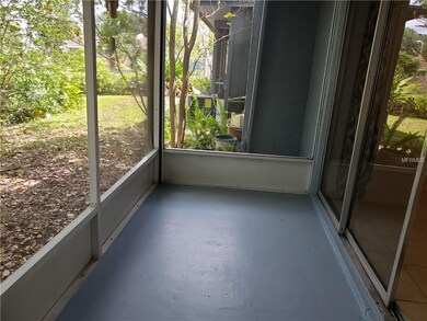 Screened in patio with lovely view
