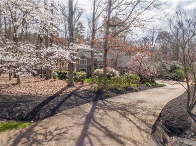 Notice the professional landscaping, cherry trees,