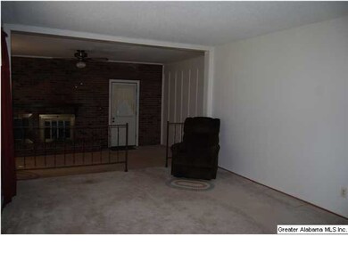 Living room looking into family room