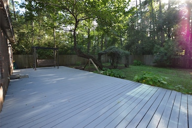 Back Yard View - Check out this deck!!!!