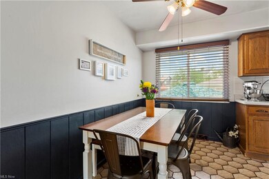 Dining Area of Eat-In Kitchen