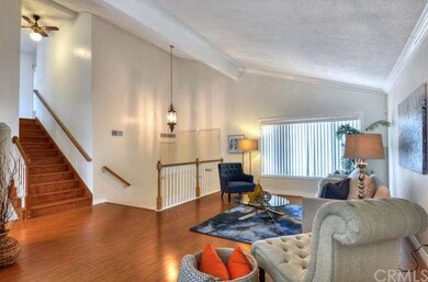 Staircase to 3 bedrooms to the left. NOTE: one bed