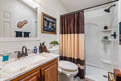 7751 Red Garnet Guest Bathroom