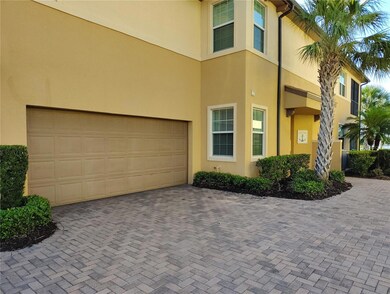 Exterior garage.