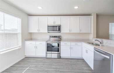 Large window in kitchen