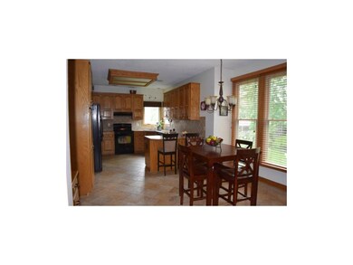 An open kitchen that can also be used as a dining 