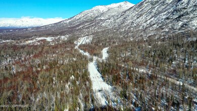 Winter-full subd. looking at mountain -