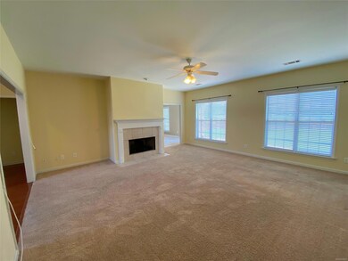 There is also a cozy gas fireplace with gas logs.