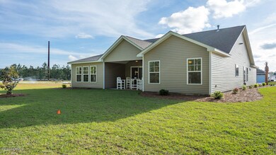 COVERED REAR PORCH