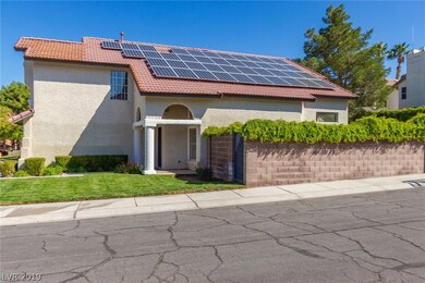 Owned solar panels means almost no electric bill f