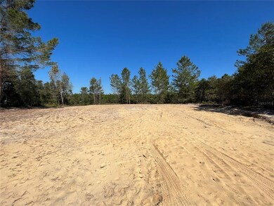 Street view of .6 acre lot. Closed golf course is 