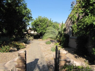 Gate into Front Yard