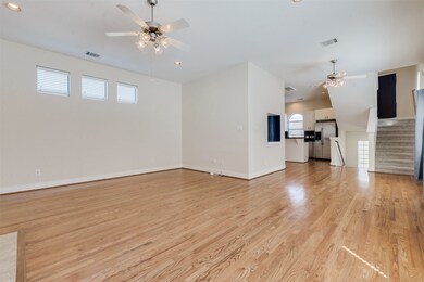 Living room with fireplace and built-ins