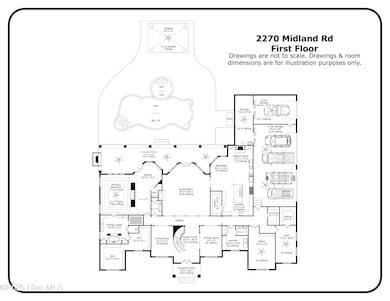 floor plan 2270 MIdland Road